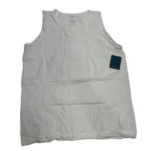 7-28 TOMMY JOHN Men's Tank Top Light Air White XL